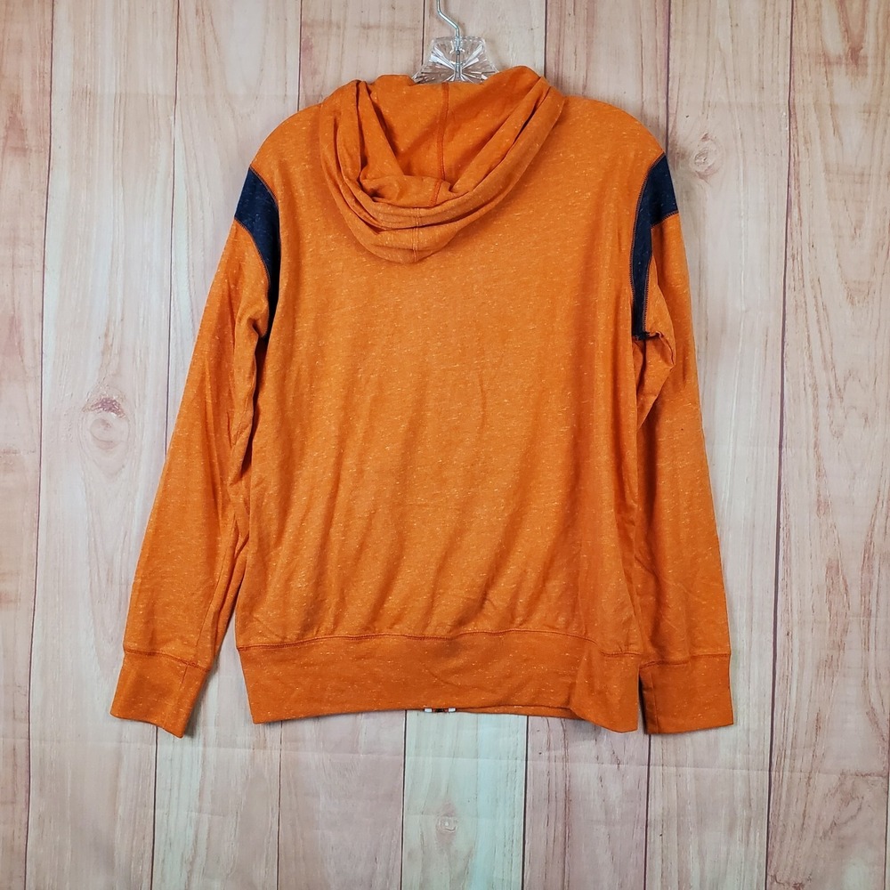 Nike Womens Sweatshirt Sz Small Orange Denver Broncos Football Full Zip - Picture 12 of 13